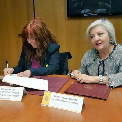 Firma del Protocolo General de Actuación entre el IMSERSO y el CGCL