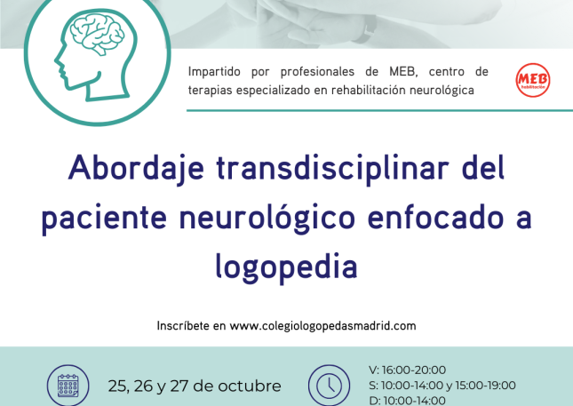 Abordaje paciente neurológico logopedia