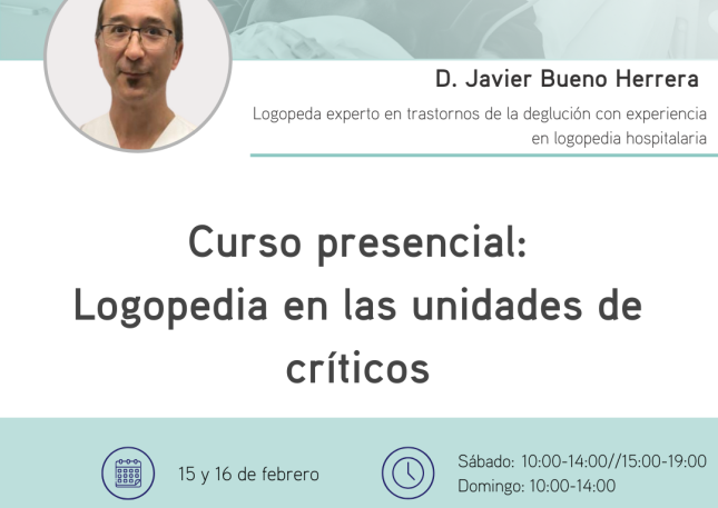 cartel logopedia en las unidades de críticos