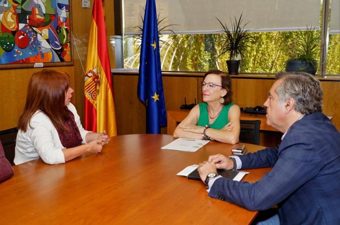 Primer encuentro con la Directora General del IMSERSO. Estrategia Nacional de Disfagia