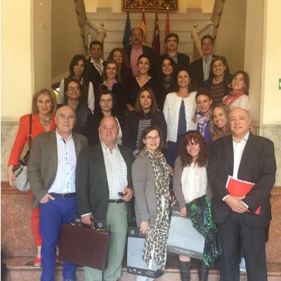 El Comité ejecutivo del CGCL acudió a la Conferencia de Decanos de Logopedia de las Universidades Españolas (CDLUE)